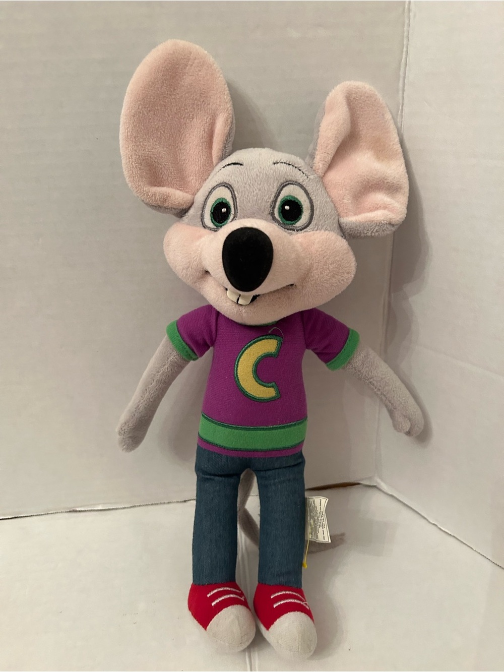 Chuck E Cheese Collectors Plush
Stuffed Animal Mouse